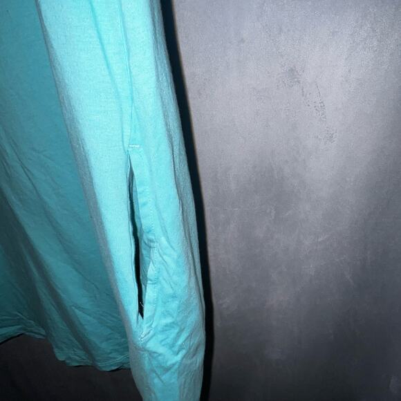 Tea Collection Blue Floral Pocket Dress 8 - Picture 5 of 7